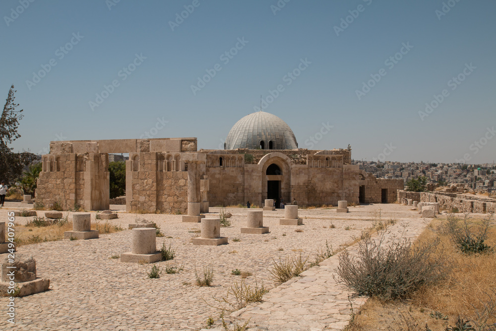 Umayyads palace, Amman Citadel, Amman, Jordan