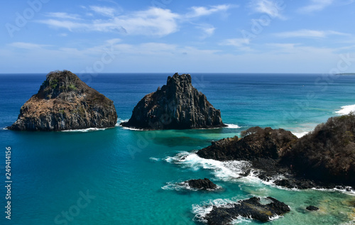 Beautiful blue beach