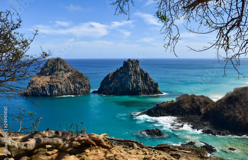 Beautiful blue beach