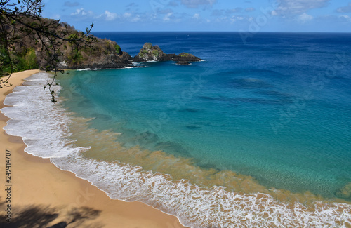 Beautiful blue beach