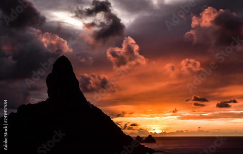 Colorful sunset