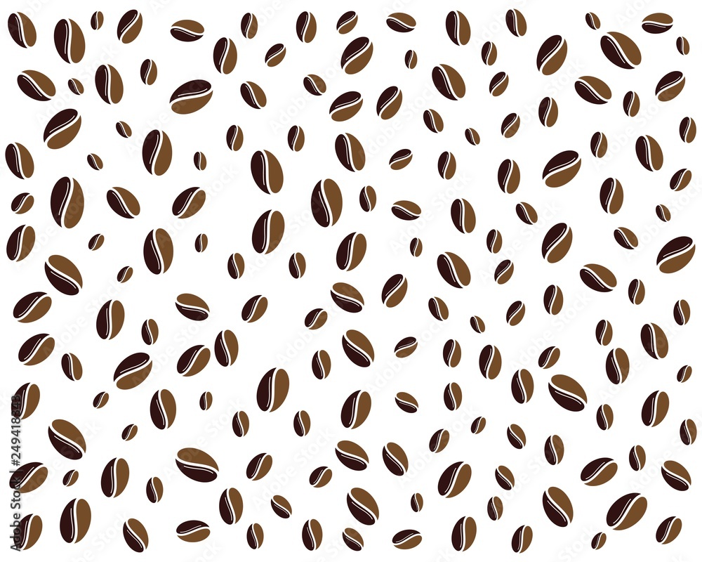 Coffee Beans Logo Template vector icon