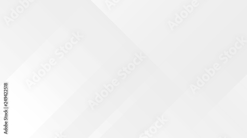 White gradient abstract polygon pattern on gray background.