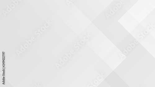 Abstract gradient white square graphic background.
