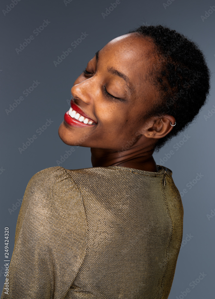 Fototapeta premium Portrait of a beautiful model