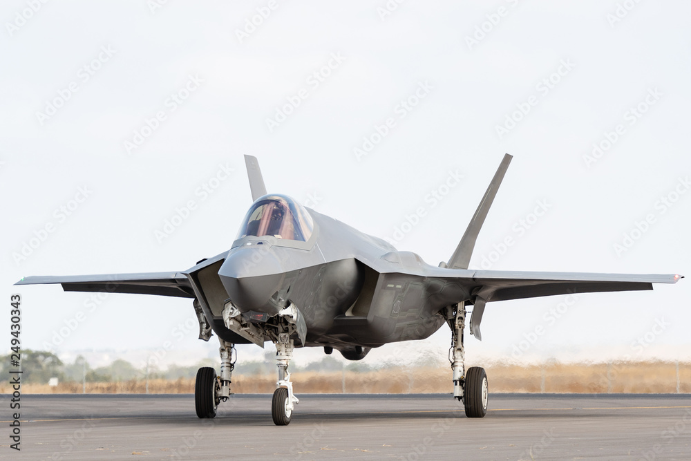 Naklejka premium Lockheed Martin F-35A Lightning II 