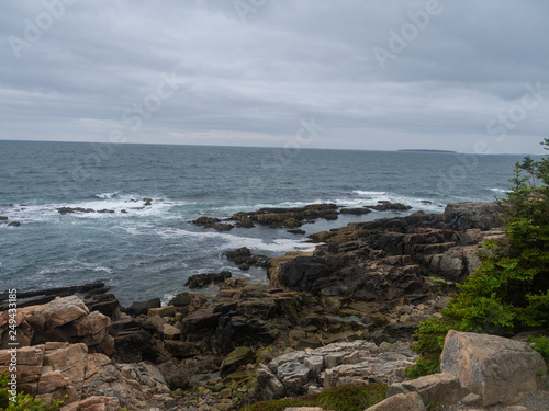 Acadia National Park shoreline