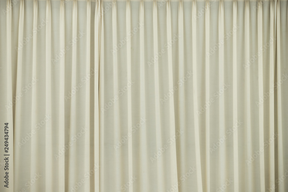 Obraz premium Uneven Big Curtain Screen drape wave two side