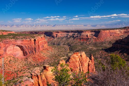 Colorado National Monument. National park in the Mesa County, Colorado. USA.