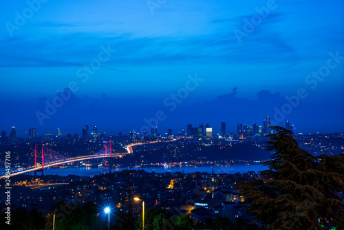 Istanbul Bosphorus Bridge Panorama
