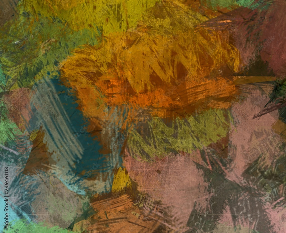 abstract psychedelic background from color chaotic brush strokes of different brush sizes watercolor stylization abstract psychedelic background from color chaotic brush strokes of different brush sizes watercolor stylization