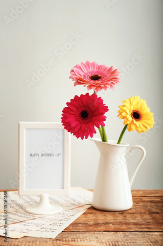 Vase with beautiful flowers...