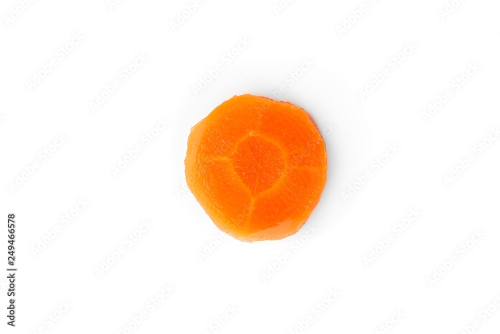Canned carrot isolated on white background. Canned carrot isolated on white background.