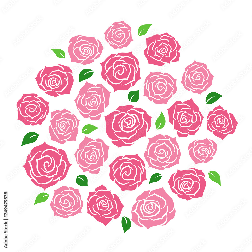 Pink roses bouquet Pink roses bouquet