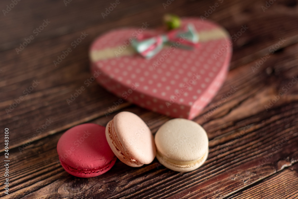 pink cakes on a plain background pink cakes on a plain background