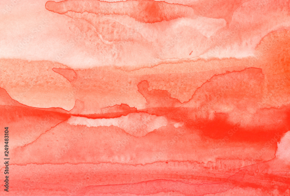 Abstract watercolor paper splash shapes isolated drawing. Illustration aquarelle for background.