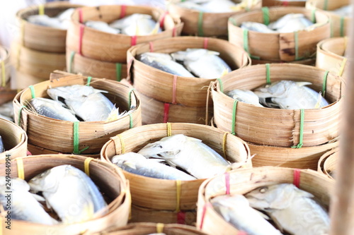 mackerel in a basket © naiauss