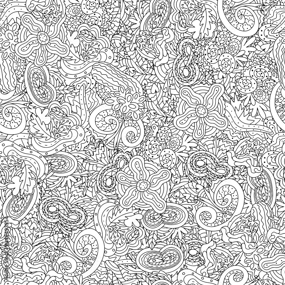 pattern background with plant abstraction pattern background with plant abstraction