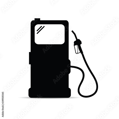 gas station icon vector