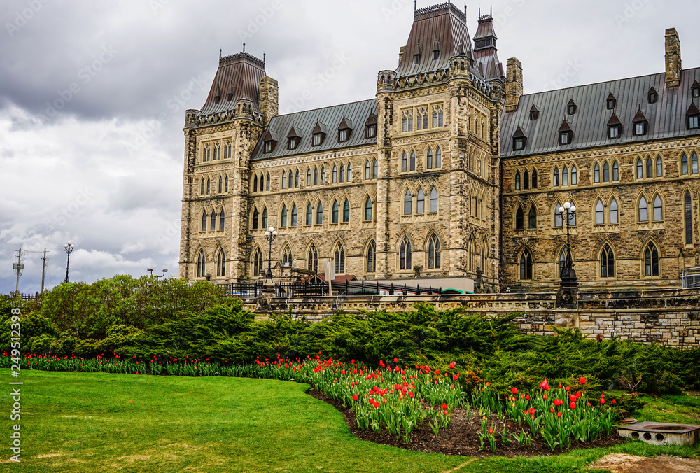 Parliament Buildings in Ottawa, Canada