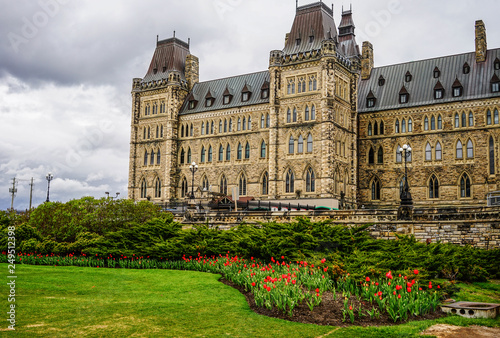 Parliament Buildings in Ottawa, Canada