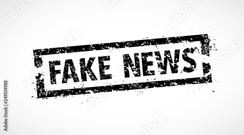 Fake news rubber stamp