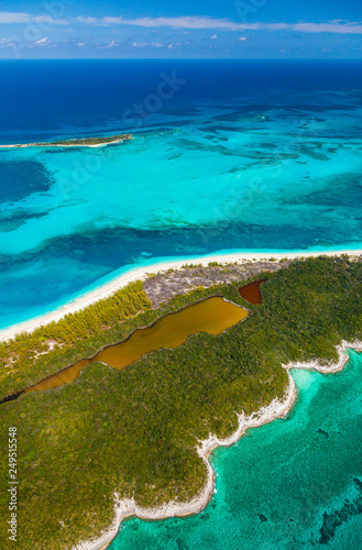 Aerial view, Nassau, Bahamas, America