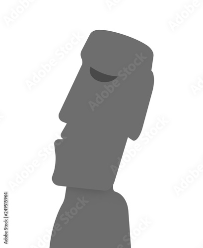 モアイ像 Stock イラスト Adobe Stock