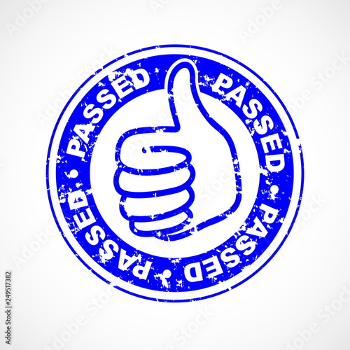 thumbs up stamp