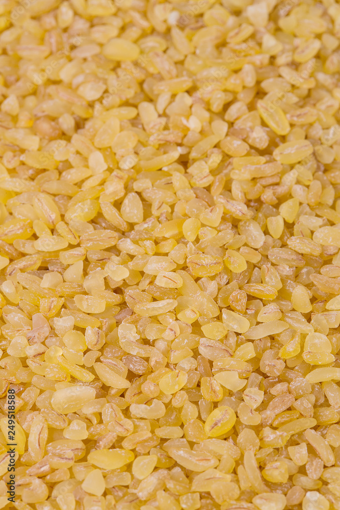 bulgur cereal isolated on white bulgur cereal isolated on white