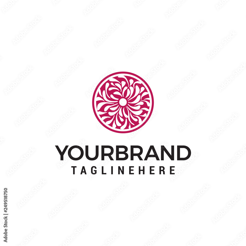 Vector logo of floral element. design of natural products, flower shop, cosmetics and ecology concepts, holistic medicine, health, raw food, spa Center. Vector logo of floral element. design of natural products, flower shop, cosmetics and ecology concepts, holistic medicine, health, raw food, spa Center.