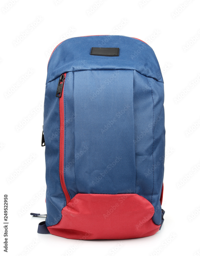 Fototapeta premium Blue backpack