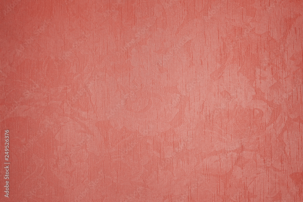 Fototapeta premium Coral background flowers the color of the year 2019 - living coral 