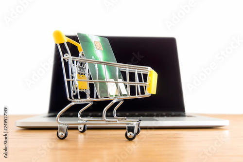 Online shopping concept