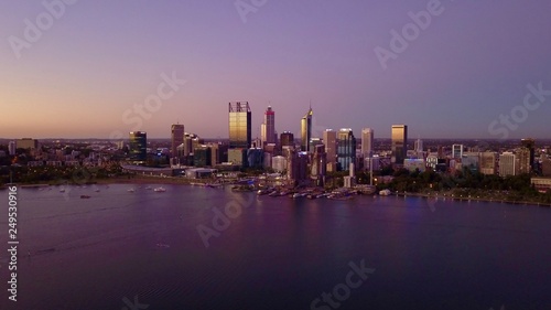 Perth City Skyline 
