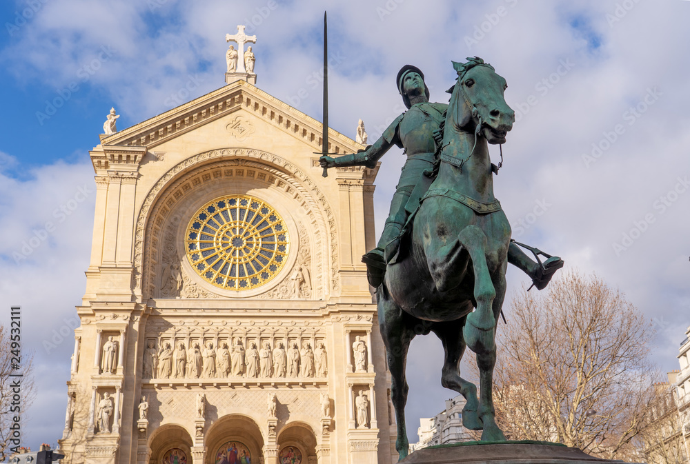 Fototapeta premium eglise saint augustin