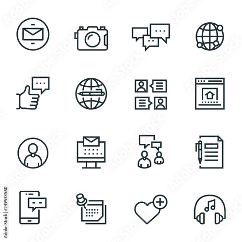 Social Media Icon Set