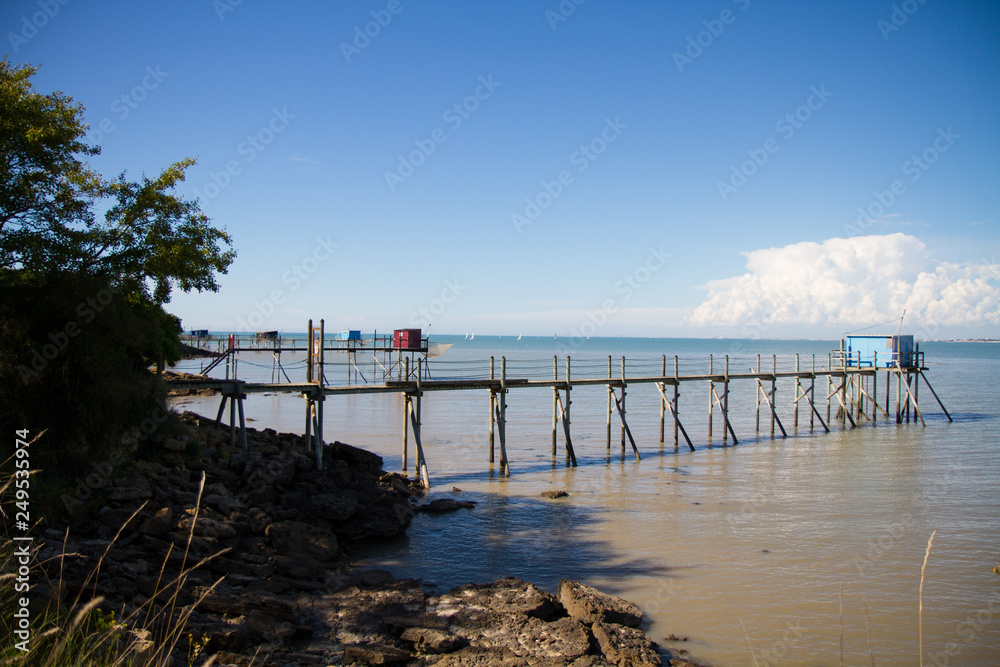 Fototapeta premium Ponton Fouras