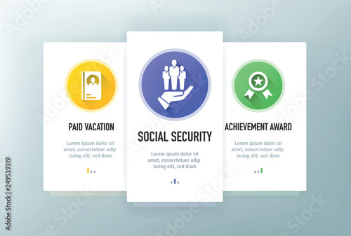 EMPLOYEE BENEFITS ICON CONCEPT