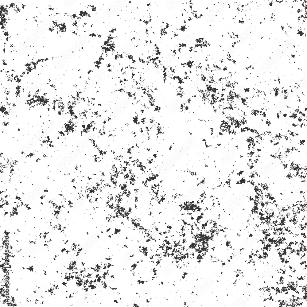 Abstract grunge texture. Monochromatic grainy illustration for imitation of various textured surfaces like stone, metal, concrete, etc., or any others grunge irregular structures