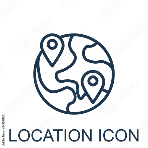 Location Vector Icon Eps10