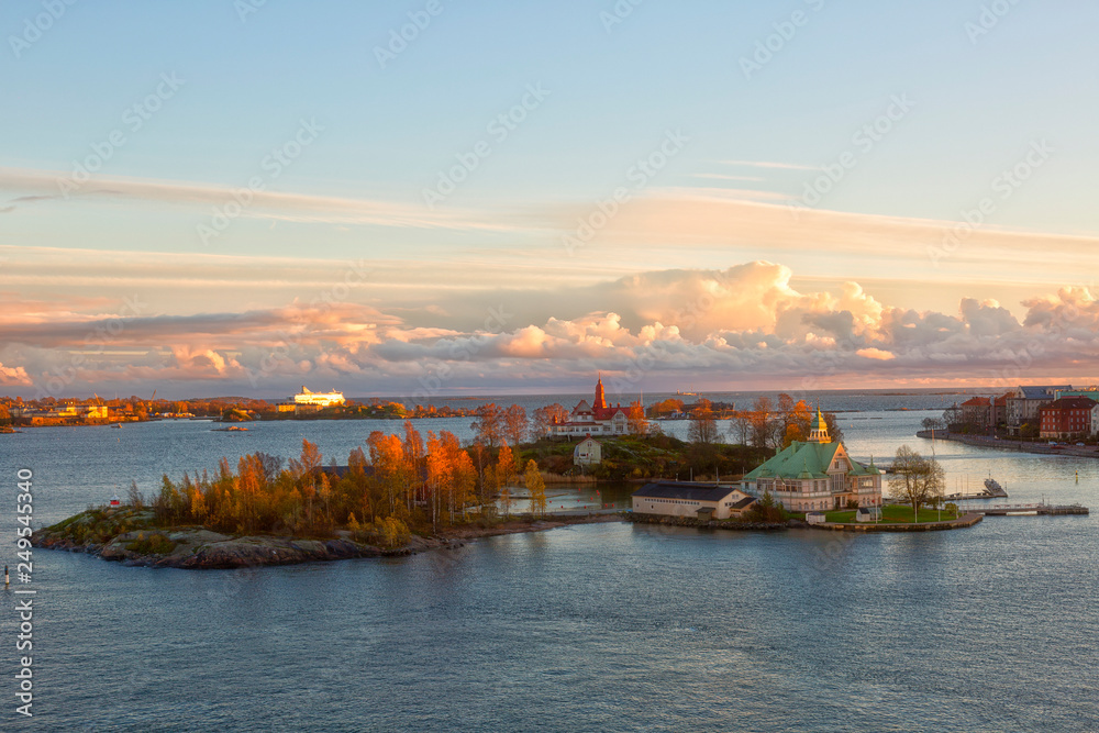 Finland, small  island in the Baltic Sea