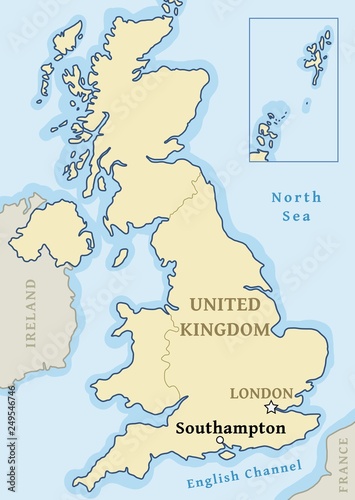 Southampton map location