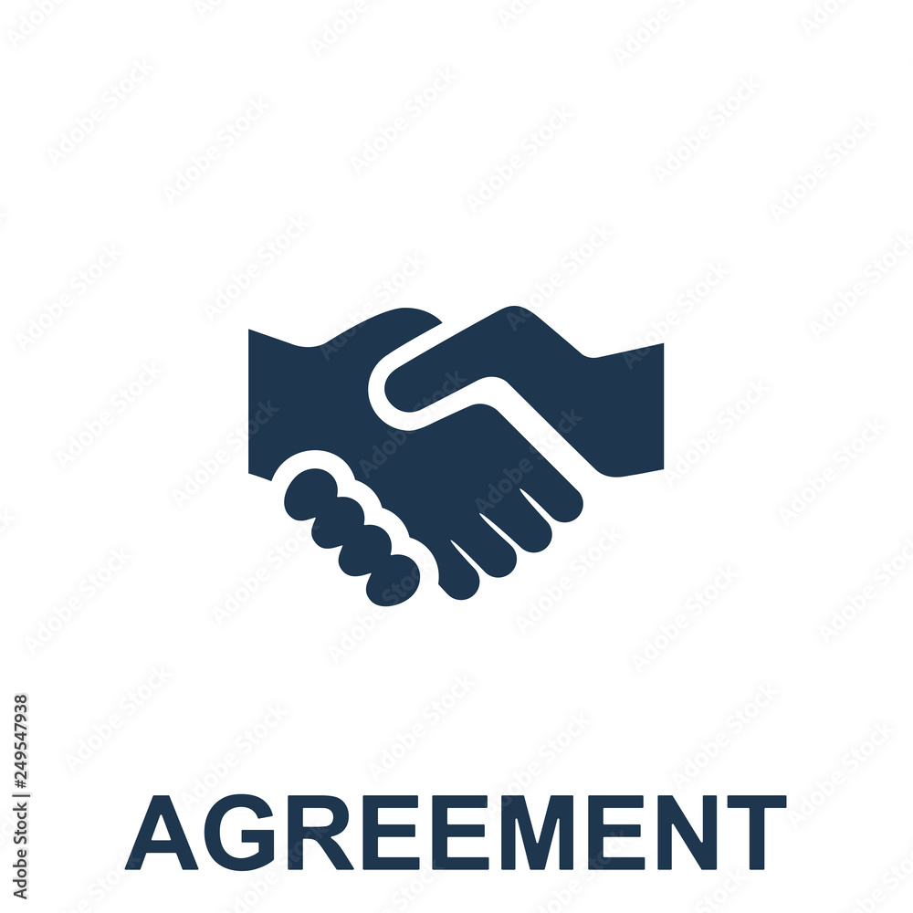 Hand Shake Vector Icon Eps10 Hand Shake Vector Icon Eps10