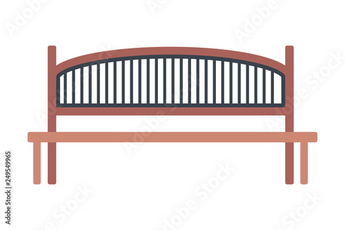 bench wooden furniture