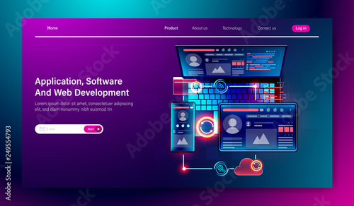 Software and web user interface development, Mobile Application building cross platform