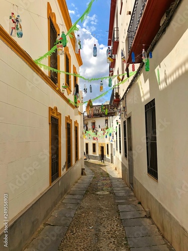 Andalucia españa juderia street colores