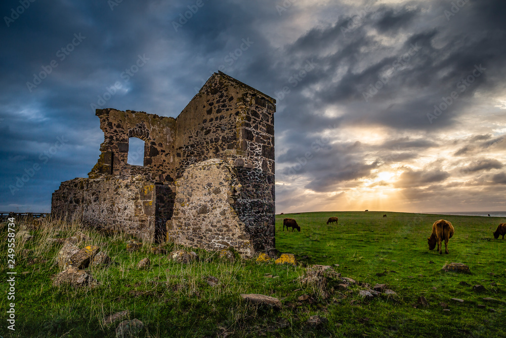 Highfield Convict Barracks Ruin, Stanley Tasmania