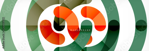 Circular lines design background