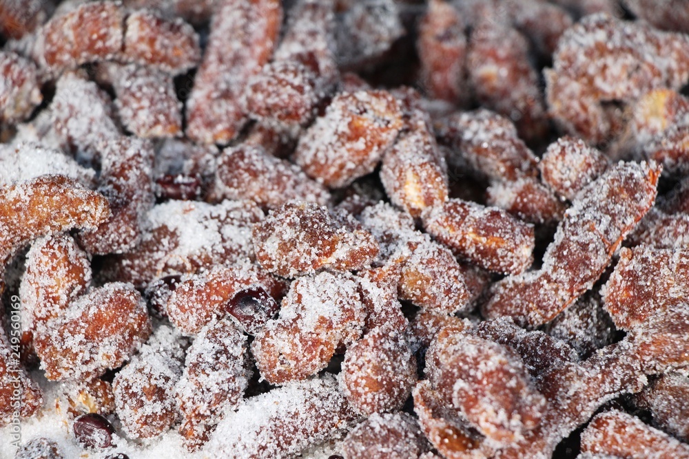 Tamarind with chili mix salt is delicious Tamarind with chili mix salt is delicious